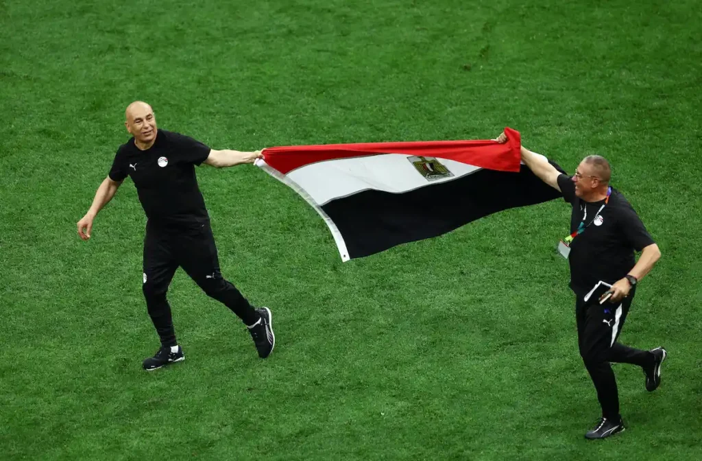 فرحة حسام حسن من فوز مصر الأول في تاريخها بكأس العالم