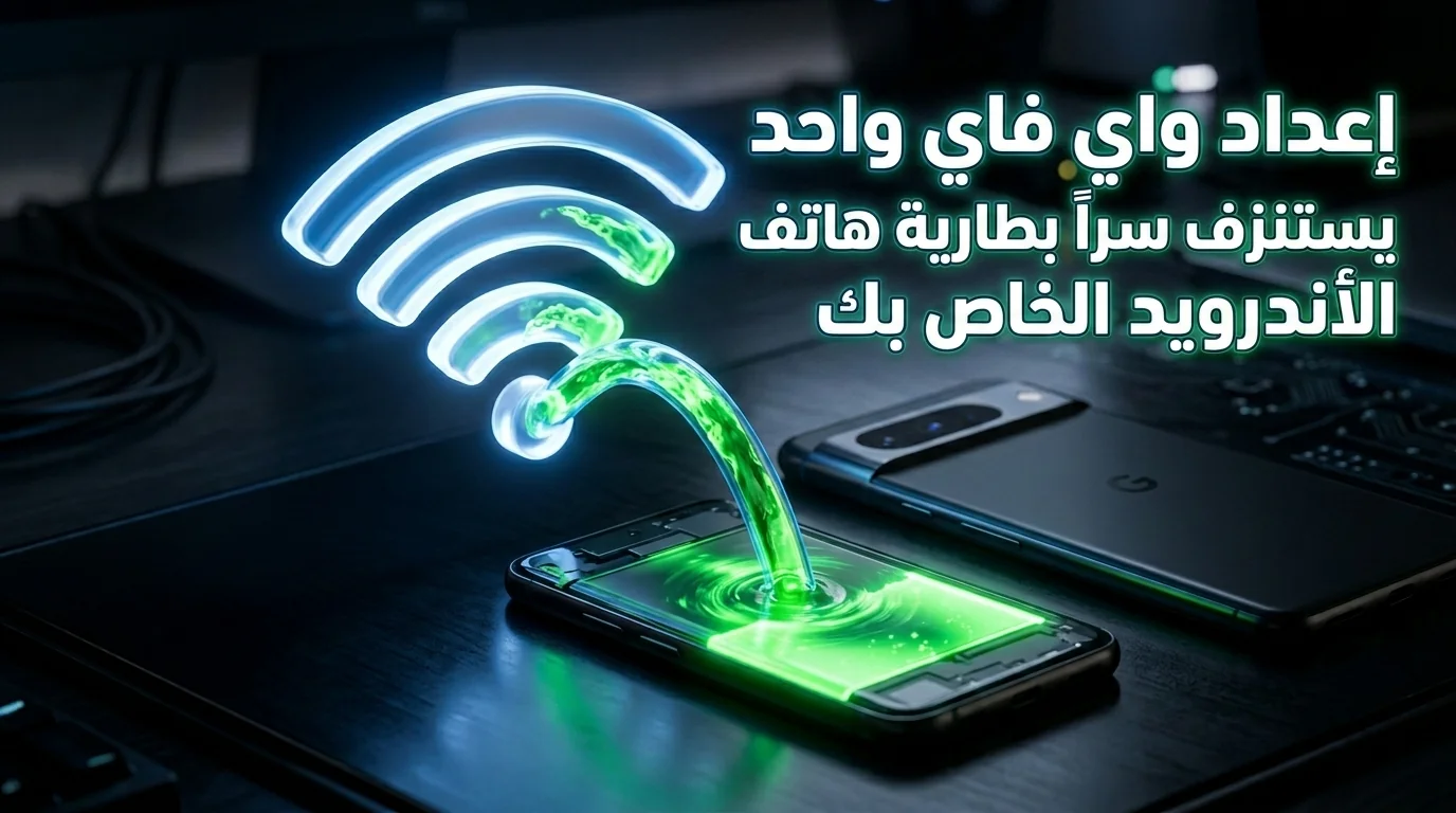 إعداد واحد في الواي فاي يستنزف بطارية هاتفك الأندرويد سرّاً